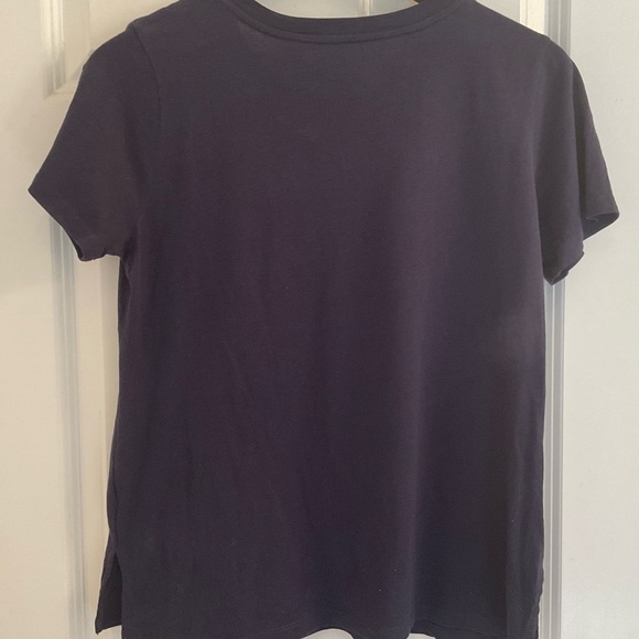 MICHAEL Michael Kors Rivet Logo Tee - Size Medium - Blue - Picture 7 of 8